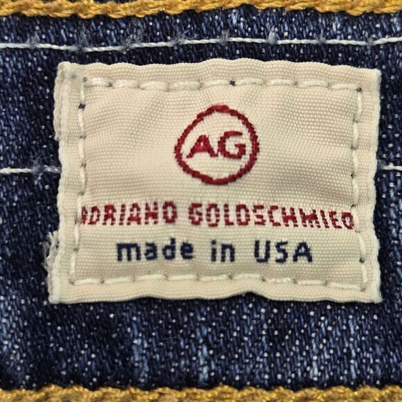 Adriano Goldschmied Jeans Women's Size 30 Tomboy Crop Relaxed Straight Capri Low - Picture 7 of 10